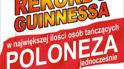 Próba pobicia rekordu Guinnessa w tańczeniu poloneza w Słupcy