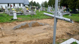 Cmentarz w Hruszowicach. Fot. PAP/D. Delmanowicz