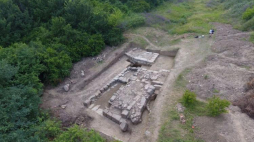 Relikty zaginionego miasta odkryte przez polskich archeologów w rejonie Szkodry. Fot. M. Lemke