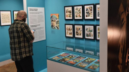 Wystawa "Teraz komiks!" w Muzeum Narodowym w Krakowie. Fot. PAP/J. Bednarczyk