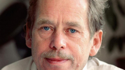 Václav Havel, 1989 r. Fot. PAP/EPA