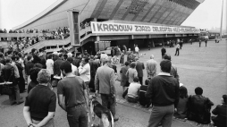 I Krajowy Zjazd Delegatów NSZZ "Solidarność". Gdańsk, 09.1981. Fot. PAP/CAF/J. Uklejewski