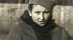 Danuta Siedzikówna. Podlasie, zima 1942 r. Źródło: IPN