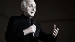 Charles Aznavour. Genewa 13 marca 2018 r. Fot. PAP/EPA