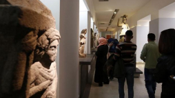 Muzeum starożytności w Damaszku ponownie otwarte. 28.10.2018. Fot. PAP/EPA