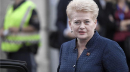 Dalia Grybauskaite. Fot. PAP/EPA