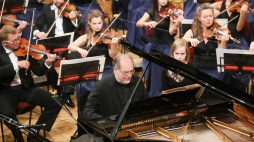 Garrick Ohlsson – koncert w warszawskiej Filharmonii Narodowej na zakończenie festiwalu „Chopin i jego Europa” 2017. Fot. PAP/P. Supernak