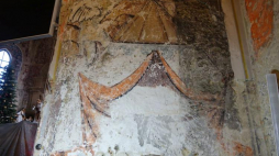 Późnorenesansowa polichromia w kościele w Bestwinie. Źródło: ks. Sz. Tracz