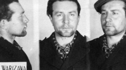 Romuald Rajs po aresztowaniu przez MBP w 1948 r. Źródło: Wikimedia Commons