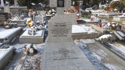Jan Filary - grób po renowacji