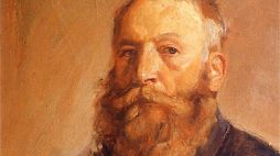 Józef Chełmoński - autoportret. Źródło: Wikimedia Commons