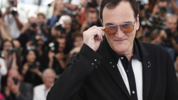 Cannes, 22 05 2019 r. Quentin Tarantino podczas 72. Festiwalu Filmowego w Cannes. Fot. PAP/EPA/G. Horcajuelo