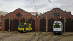 Zajezdnia tramwajowa w Grudziądzu. Źródło: Wikimedia Commons