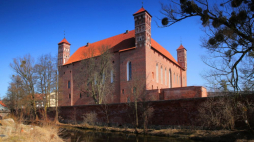 Lidzbark - zamek biskupów warmińskich z XIV w. PAP/T. Waszczuk