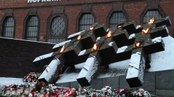 Pomnik ku czci górników kopalni Wujek poległych 16 grudnia 1981 r. Fot. PAP/A. Grygiel