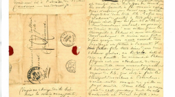 Autograf listu George Sand do François Rollinata z 26 lutego 1839 r. Źródło: Muzeum Fryderyka Chopina
