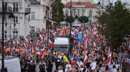 Marsz Powstania Warszawskiego w stolicy. 01.08.2019. Fot. PAP/M. Obara