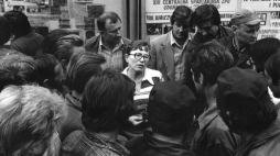 Warszawa 11.05.1995. Anna Walentynowicz działaczka Wolnych Związków Zawodowych. Fot.  PAP/J. Mazur