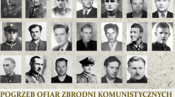 Pogrzeb ofiar zbrodni komunistycznych 22 września na Łączce na Powązkach. Źródło: Biuro Poszukiwań i Identyfikacji IPN