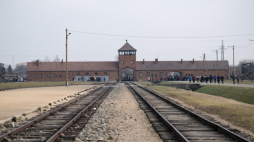 Brzezinka, 15.02.2019. Teren byłego obozu Auschwitz II-Birkenau w Brzezince. Fot. PAP/A. Grygiel