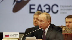 Prezydent Rosji Władimir Putin. Petersburg, 20.12.2019. Fot. PAP/EPA