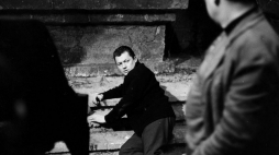 Reżyser Wojciech Has w czasie produkcji filmu „Rękopis znaleziony w Saragossie”. 03.1964. Fot. PAP/CAF/E. Wołoszczuk