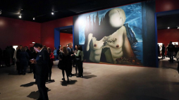 Wystawa „Salvador Dali – sztuka magiczna” w moskiewskim Maneżu. Fot. PAP/EPA