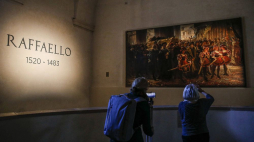 Wystawa dzieł Rafaela w Rzymie. 04.03.2020. Fot. PAP/EPA