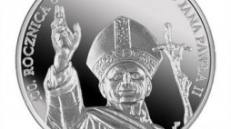 NBP wprowadził do obiegu monety z okazji setnej rocznicy urodzin św. Jana Pawła II
