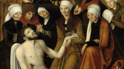 Obraz szkoły Lucasa Cranacha Starszego „Opłakiwanie Chrystusa”. Źródło: Wikimedia Commons