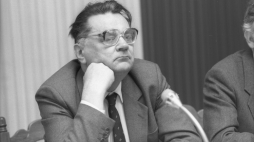Jan Olszewski, 1991 r. Fot. PAP/A. Urbanek