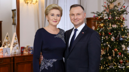 Para Prezydencka złożyła życzenia z okazji Świąt Bożego Narodzenia. Źródło: Prezydent.pl
