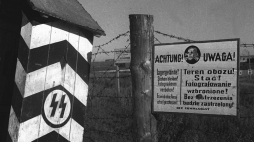 Niemiecki obóz koncentracyjny na Majdanku. Fot. PAP/CAF/Archiwum