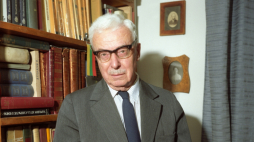 Stanisław Stomma, 1989 r. Fot. PAP/C. Słomiński