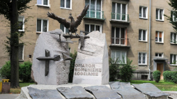 Pomnik Ofiar Komunizmu w Łodzi. Fot. PAP/G. Michałowski