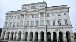 Pałac Staszica w Warszawie, siedziba Polskiej Akademii Nauk. Fot. PAP/R. Pietruszka