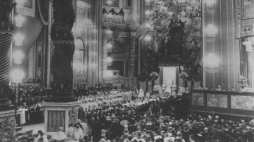 Watykan, 17 kwietnia 1938. Kanonizacja bł. Andrzeja Boboli, Bazylika św. Piotra. Źródło: Wikipedia Commons