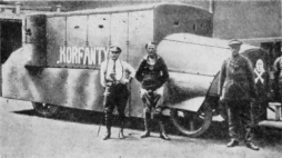 1920 r. Powstańczy samochód pancerny „Korfanty”. Źródło: Wikipedia Commons