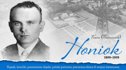 Upamiętnienie Franza Honioka w 80. rocznicę prowokacji gliwickiej. Źródło: Muzeum w Gliwicach