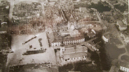 Wieluń, zniszczenia po nalocie. Źródło: Wikimedia Commons
