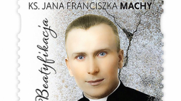 Znaczek Poczty Polskiej emisji „Beatyfikacja ks. Jana Franciszka Machy”