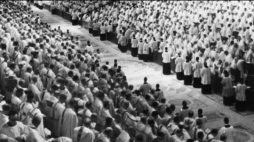 Watykan, 1962-10-11. Uroczysta inauguracja Soboru Watykańskiego II, zwołanego przez papieża Jana XXIII. Źródło: www.instytutpolski.pl/roma