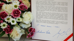 Para prezydencka złożyła życzenia z okazji Dnia Babci i Dnia Dziadka. Źródło: Prezydent.pl