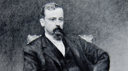 Henryk Sienkiewicz, 1900 r. Fot. PAP-reprodukcja/W. Pacewicz, dokładna data nieznana