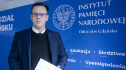 Nowo powołany dyrektor gdańskiego oddziału Instytutu Pamięci Narodowej Paweł Warot. Fot. PAP/P. Wittman