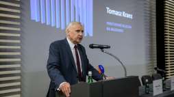 Dyrektor Państwowego Muzeum na Majdanku Tomasz Kranz. Fot. PAP/W. Pacewicz