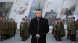 Minister obrony narodowej Mariusz Błaszczak. Fot. PAP/M. Obara