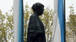 Pomnik Marii Curie-Skłodowskiej w Lublinie. Fot. PAP/M. Trembecki
