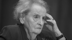 Madeleine Albright. Fot. PAP/EPA/M. Reynolds
