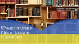 Federation of European Publishers zaprosiła Ukrainę jako gościa specjalnego. Źródło: Instytut Książki